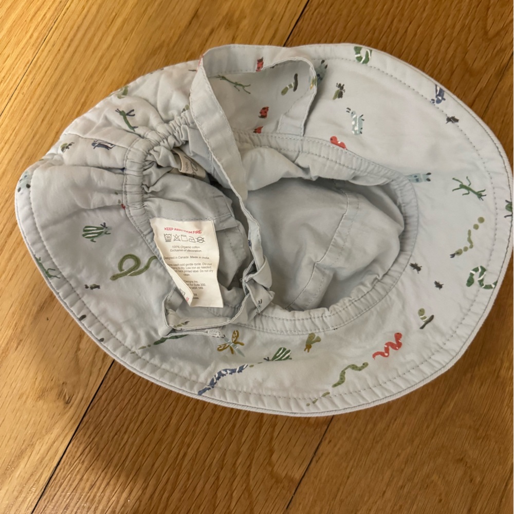 NWOT Baby Pehr Organic Cotton Bucket Hat - Picture 7 of 7